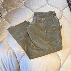 Carhartt Men's Green Cargo Pants